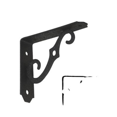 China Construction Angle Iron Stamping Decorative Shelf Brackets Made for sale