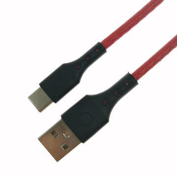 China Red TPE Type C USB Data Cable USB Charging Cable For Computer, Mobile Phone,Tablet, Power Bank for sale