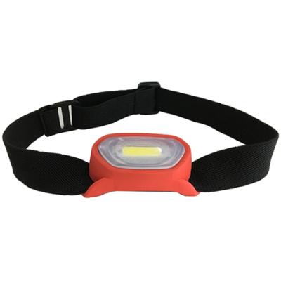 China Lightweight Hands Free LED Headlight Outdoor Waterproof Camping Hiking COB LED Headlight for sale