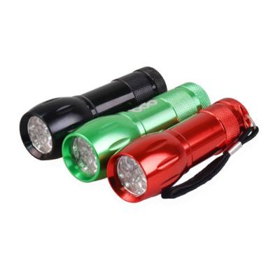 China High Quality 9 Rise Led Mini Flashlight White Led Torch Pocket Flashlight Small Portable Torch for sale