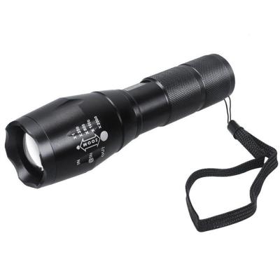 China Tactical Emergency Flashlight T6 LED XML Focus Torch Zoom Light for sale