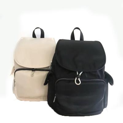 China Waterproof Manufacturer Wholesale Custom Nylon Waterproof Bag Medium Size Schoolbag Fashion Backpack Women for sale