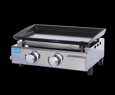 China All Flat Hot Sale Commercial Gas Burger Pancake Griddle Cast Iron Grill Griddle with Flat Plate for Restaurant for sale