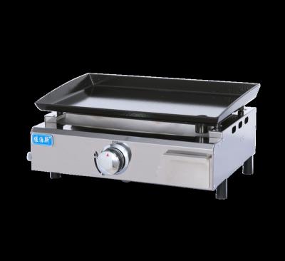 China All Flat Hot Sale Kitchen Gas Burger Pancake Griddle Commercial Cast Iron Grill Griddle Cooking For Restaurant for sale