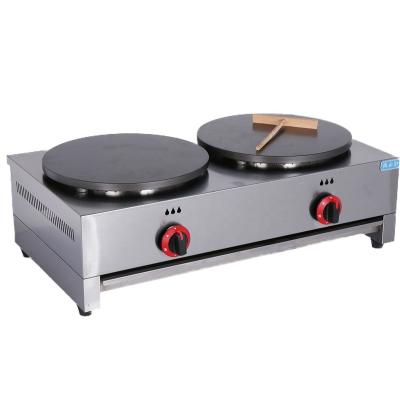 China Outdoor commercial portable gas stove large size and double burner accessories pancake maker large power camping kitchen in outdoor for sale