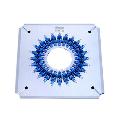 China Wholesale FTTH Fiber Optic Polishing Machine Jig 174*174*26mm Holding And Polishing Connector SC-PC-24 for sale