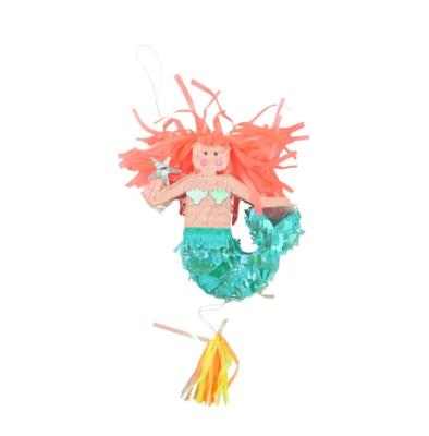 China Stick Length: 23cm OEM/ODM Designs Are Available Mermaid Party And Home Decoration 2021 Mini Pinata for sale