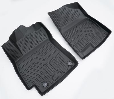 China Odorless and Waterproof Ambient Non to Slip Mats Floor Car Protective Rubber Strip Foot Carpet 3D Car Mat For Hyundai Elantra 2021 2022 for sale