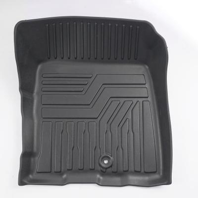 China Hot Sale 3pcs Full Set Car Floor Mats 3d Car Floor Mats Odorless And Environmentally Friendly For Ford Bronco Sports for sale