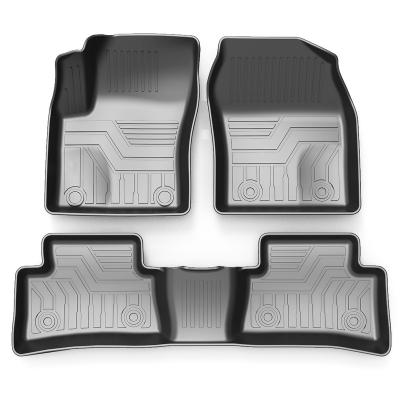 China Left Hand Drive Anti-flaming Factory Strip 3d Custom Car Floor Mats For Toyota C-HR for sale