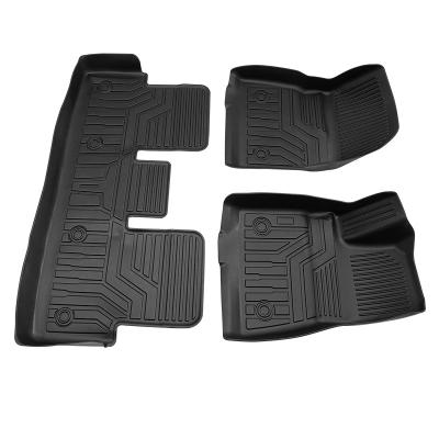 China Chna Factory Full Set Car Mat All-Weather Floor Mats Car Anti-flaming Mats For Tesla Model 3 for sale