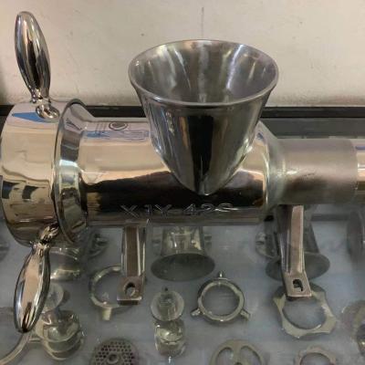 China Meat Grinding Accessories 201 / 304 42# Stainless Steel Mincer Without Motor for sale