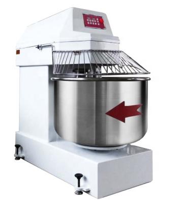 China Commercial 100L Low Noise / Industrial Double Action Double Speed ​​Dough Kneading Machine / Bread Dough Mixer for sale