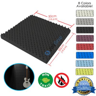 China Modern Complicated Arrowzoom Egg Crate Acoustic Panel Sound Absorption Studio Foam 19.6 x 19.6 x 1.1