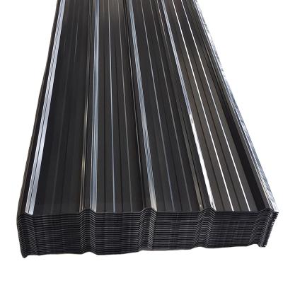 China Corrugated Steel Sheet Standard Color Coated PPGI Roofing Sheet for sale