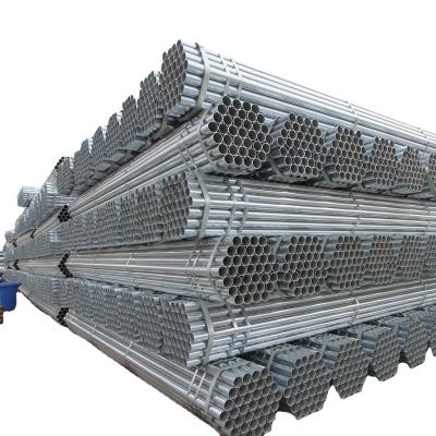 China Structure Pipe ASTM Standard Galvanized Steel Round Pipe Tubes& Black Annealed Welded Round Iron Pipe & Wholesale GI Round Steel Tubes for sale