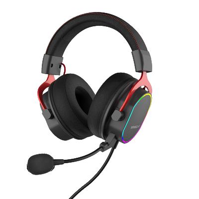 China RGB Light 2021 Professional Gaming Headset HS-2026 with MIC and Controller for PS4/PC for sale