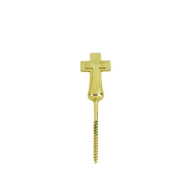 China Funeral Cross Coffin Screw Plastic Base Coffin Ornaments SGS for sale