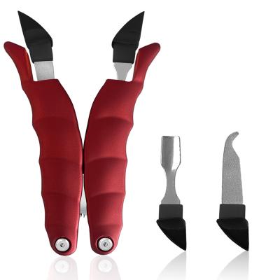 China Toe Nail Clippers Podiatrist Toenail Thick Inveterate Professional Pointed Clippers for Men and Elders for sale