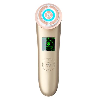 China Portable Strong Anti-puffiness Home RF Radio Frequency Machine Face Lifting Skin Tightening Device for sale