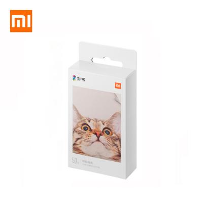 China New Xiaomi MI Portable Photo Printer Paper 20/50 Sheet ZINK Self-adhesive 3 Inch Xiaomi Photo Printer Paper Other Mini Pocket Photos for sale