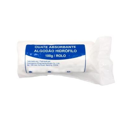 China Design medical grade cotton roll highly absorbent medical sterile disposable for sale