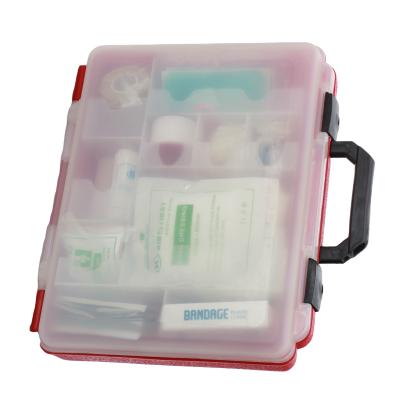 China Small and flexible Home use plastic wall first aid kit empty box children for sale