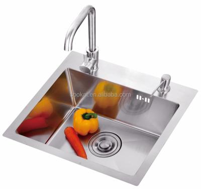 China With Faucet Kitchen Wash Sink Stainless Steel Double Deep Basin Portable Vegetable Bowl for sale