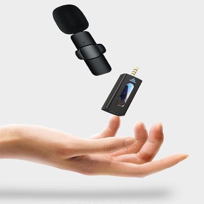 China Hot Selling High Quality Wireless Microphone Lavalier Lavalier Microphone MIC For BT Speaker Camera Wireless Lapel Microphone for sale