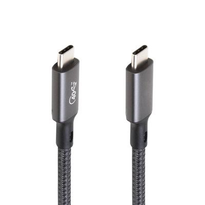 China Up To 40Gbps Transfers Type-C Speed ​​Usb4.0 Tb4.0 Interface Equipment Cables Black Super Speed ​​Charging Cable 40gbps 100w Data Usb C Cable for sale