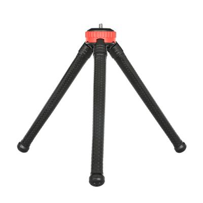 China PORTABLE Mini Foldable Flexible Cell Phone Camera Octopus Tripod Stand with 360 Degree Rotation Ball Head for sale