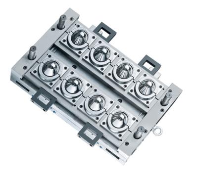 China 60mm Wide Neck PET Preform Mould Jar Can 12 Cavity Hot Runner Valve Gate for sale