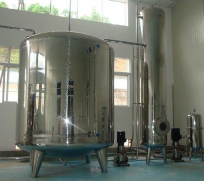 Chine Fabrication d'eau distillée de système de RO d'équipement de traitement de l'eau de dessalement à vendre