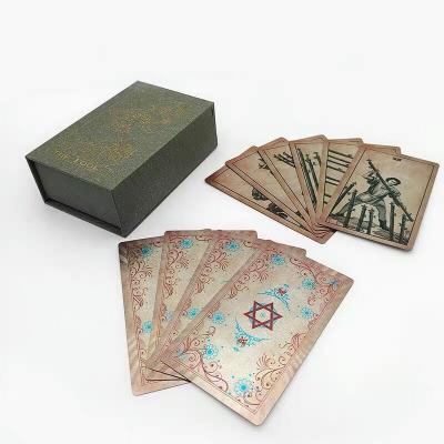 China Eco-Friendly Custom Tarot Cards Custom Printed Playing Card Tarot Cards Pack Paper Visionary Tarot Cards for sale