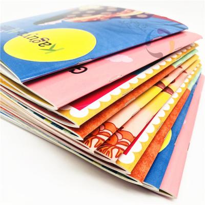 China Saddle Stitch Advertising Brochure Eco - Friendly Quick Printing On Demand Printing for sale