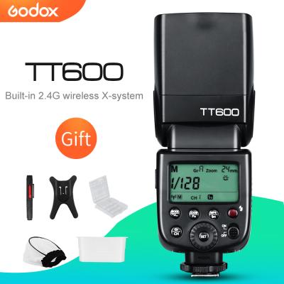 China Godox TT600 2.4G GN60 Wireless Camera Flash Speedlite master/slave for Canon Nikon Sony Pentax Olympus Fuji Lumix 150x62x38mm for sale