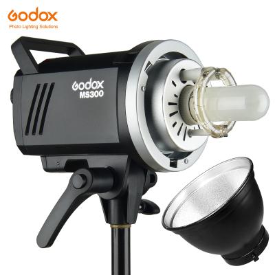 China Manual-wired control Godox MS200 200W or MS300 300W 2.4G Integrated Wireless Receiver Light Compact and Durable Bowens Mount Studio Flash for sale