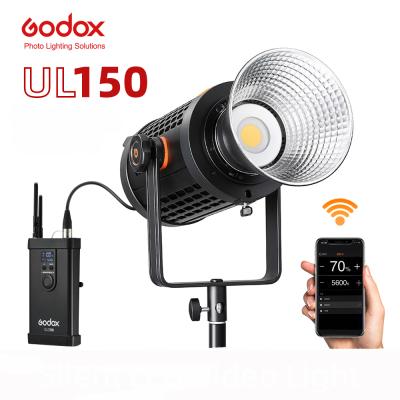 China Godox UL150 Photographic Lighting 150W 5600K LED Light Bowens Mount Studio LED Super Silent Video Light Support 6952344219324 for sale