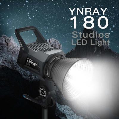 China Tempurate YONGNUO YNRAY180 Adjustable COB LED Color Light Bowens Mount Studio Outdoor Video Light 180W With 12 Light Effect Special For Vlog Interview for sale