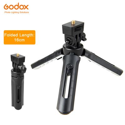 China Godox MT-01 PORTABLE Mini Tripod Folding Table Top Mount and Handgrip Stabilizer for Godox AD200 Godox A1 Digital Camera, DSLR, Video Camera for sale