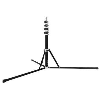 China 210cm PORTABLE 5 Section Metal Folding Lightweight Portable Foldable Tripod Stand 6.9ft Outdoor Light Stand for Studio Flash Speedlite for sale