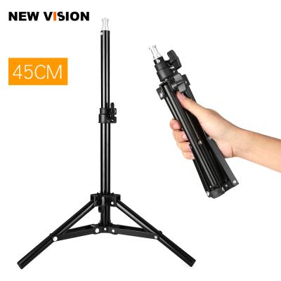 China Mini 45cm Portable Mini Light Stand Tripod Background Support Photo Studio Video Softbox Snap Umbrellas for sale