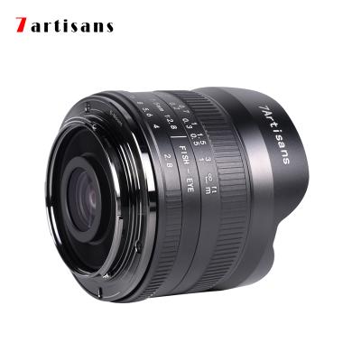 China 7artisans 7artisans 7.5mm F2.8II Ultra Wide Angle Fisheye Lens for Sony E/Fuji XF/Nikon Z/M4/3mount/Canon EOS-m A6600 X-S10 M50 50.6*62.3mm for sale