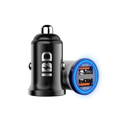 China Phone Charging IBD Brand Factory Products Dual USB Port Hottest Fast Car Charger, Fast Car Charger, 36W Fast Car Charger For Mobile Phone for sale