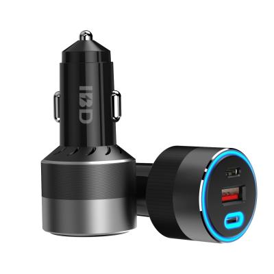 China Moblie Phone & Macbook Charging Newest IBD Car Charger, Fast Charging 130W Cigarette Lighter Adapter Support Max Power Charging For Laptop or Mobile Phone for sale