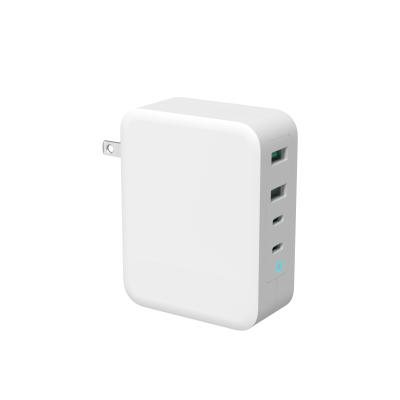 China Moblie Phone Charging IBD New Arrival OEM 130w Gan 2c2u Wall Plug Charger Usb Wall Fast Charging 2022 Charger for sale