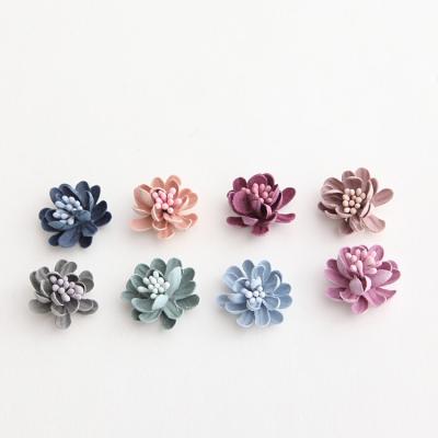 China New Fashion 3D Fabric 3D Artificial Flowers For Dress for sale