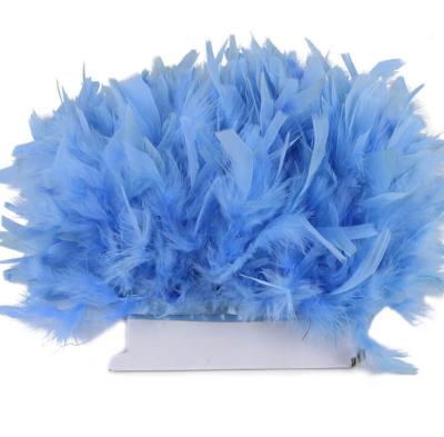 China Bags Wholes Turkey Feather Trim All Colors Can Be Dyed For Dress for sale