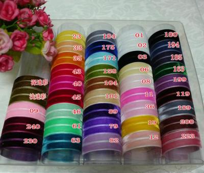 China 3D DIY in stock wholesale 1.5cm wide black no face elastic simple velvet band ribbon craft decoration for sale