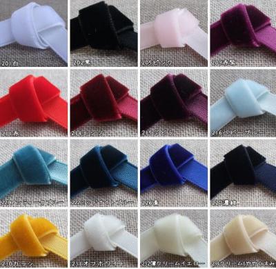 China Eco-friendly wholesale hot sale elegant velveteen ribbon,velvet tape,velvet ribbon for sale